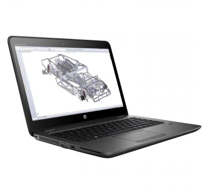 HP ZBook 14u G4 35.6 cm (14") LCD Mobile Workstation Ultrabook - Intel Core i5 (7th Gen) i5-7300U Dual-core (2 Core) 2.60 GHz - 16 GB DDR4 SDRAM - 512 GB SSD - Windows 10 Home 64-bit - 1920 x 1080