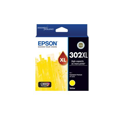 EPSON Claria Premium 302XL Original Ink Cartridge - Yellow