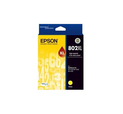 EPSON DURABrite Ultra 802XL Ink Cartridge - Yellow