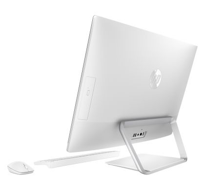 HP Pavilion 27-a200 27-a276a All-in-One Computer - Intel Core i7 (7th Gen) i7-7700T 2.90 GHz - 16 GB DDR4 SDRAM - 2 TB HDD - 68.6 cm (27") 1920 x 1080 - Windows 10 Home 64-bit - Desktop RearMaximum