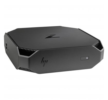 HP Z2 Mini G3 Workstation - 1 x Intel Xeon E3-1225 v5 Quad-core (4 Core) 3.30 GHz - 8 GB DDR4 SDRAM - 256 GB SSD - NVIDIA Quadro M620 2 GB Graphics - Windows 10 Pro 64-bit - Mini PC - Space Gray, Black Chrome Accent RightMaximum