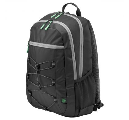 HP Active Carrying Case (Backpack) for 39.6 cm (15.6") Bottle, Notebook - Black, Mint Green