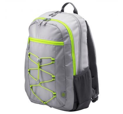 HP Carrying Case (Backpack) for 39.6 cm (15.6") Bottle, Notebook - Neon Yellow, Grey