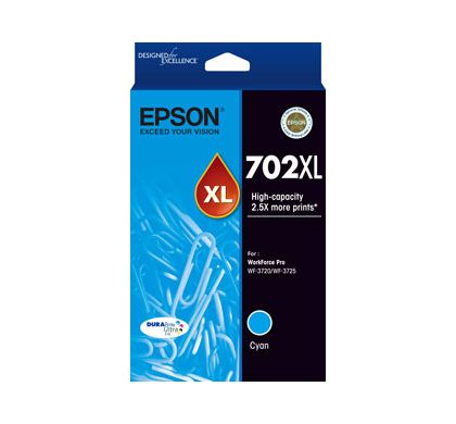 EPSON 702 Cyan XL Ink Cart