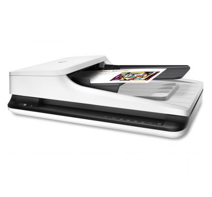 HP ScanJet Pro 2500 f1 Flatbed Scanner - 1200 dpi Optical LeftMaximum