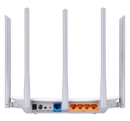 TP-LINK Archer C60 IEEE 802.11ac Ethernet Wireless Router RearMaximum