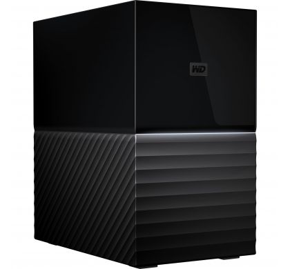 WESTERN DIGITAL My Book Duo BFBE0200JBK 2 x Total Bays DAS Storage System - Desktop RightMaximum