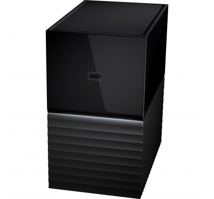 WESTERN DIGITAL My Book Duo BFBE0200JBK 2 x Total Bays DAS Storage System - Desktop TopMaximum