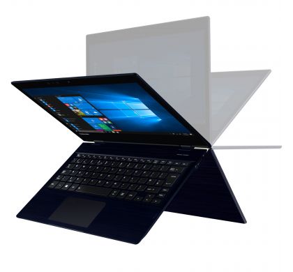 TOSHIBA Portege X20 31.8 cm (12.5") Touchscreen LCD 2 in 1 Notebook - Intel Core i5 (8th Gen) i5-8250U Quad-core (4 Core) 1.60 GHz - 8 GB - 256 GB SSD - Windows 10 Pro - 1920 x 1080 - Convertible - Blue Black Hairline