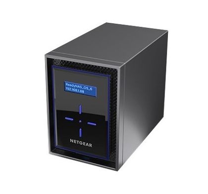 NETGEAR ReadyNAS RN422 2 x Total Bays SAN/NAS Storage System - Desktop