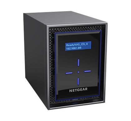 NETGEAR ReadyNAS RN422 2 x Total Bays SAN/NAS Storage System - Desktop RightMaximum