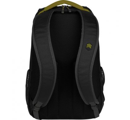 STM Goods SAGA Carrying Case (Backpack) for 38.1 cm (15") Bottle, Umbrella, Accessories, Magazine, Notebook, Key, Tablet, Gear, Boarding Pass, Equipment - Black RearMaximum