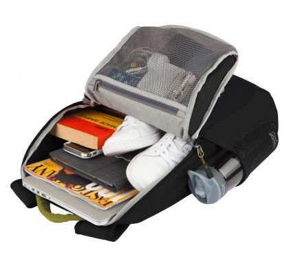 STM Goods SAGA Carrying Case (Backpack) for 38.1 cm (15") Bottle, Umbrella, Accessories, Magazine, Notebook, Key, Tablet, Gear, Boarding Pass, Equipment - Black RightMaximum