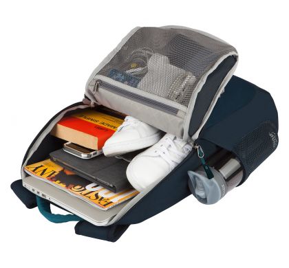 STM Goods SAGA Carrying Case (Backpack) for 38.1 cm (15") Bottle, Umbrella, Accessories, Magazine, Notebook, Key, Tablet, Gear, Boarding Pass, Equipment - Dark Navy RightMaximum