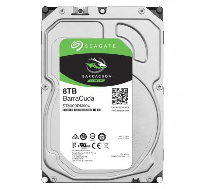 SEAGATE Barracuda ST8000DM004 8 TB 3.5" Internal Hard Drive - SATA