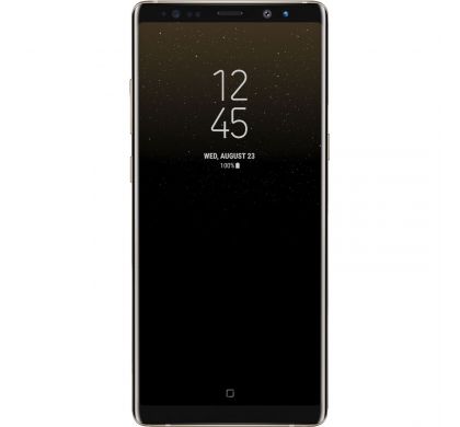 SAMSUNG Galaxy Note 8 SM-N950F 64 GB Smartphone - 4G - 16 cm (6.3") Super AMOLED 2960 x 1440 QHD+ Touchscreen -  Exynos 9 Octa-core (8 Core) 2.30 GHz - 6 GB RAM - 12 Megapixel Rear/8 Megapixel Front - Android 7.1.1 Nougat - SIM-free - Gold FrontMaximum