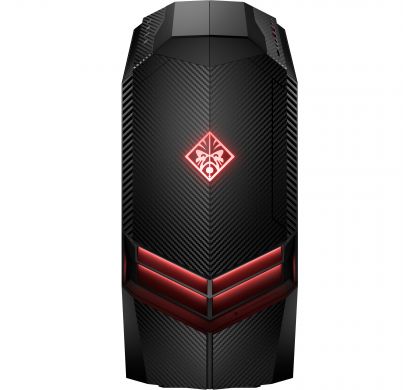 HP OMEN 880-000 880-063a VR Ready Gaming Desktop Computer - AMD Ryzen 5 1600 3.20 GHz - 16 GB DDR4 SDRAM - 2 TB HDD - 256 GB SSD - Windows 10 Home 64-bit - Tower - Black