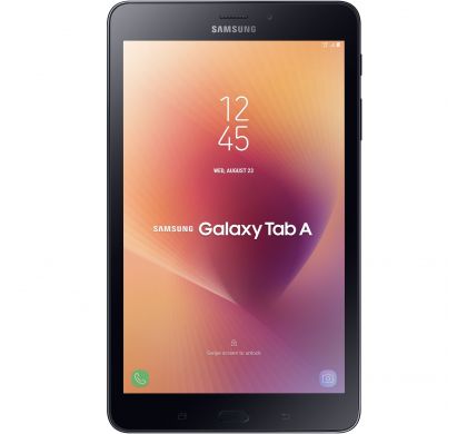 SAMSUNG Galaxy Tab A SM-T385 Tablet - 20.3 cm (8") - 2 GB Quad-core (4 Core) 1.40 GHz - 16 GB - Android 7.1 Nougat - 1280 x 800 - 4G - GSM, WCDMA Supported - Black FrontMaximum
