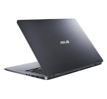 ASUS VivoBook Flip 14 TP410UR-EC135R 35.6 cm (14") Touchscreen LCD Notebook - Intel Core i5 (8th Gen) i5-8250U Quad-core (4 Core) 1.60 GHz - 8 GB DDR4 SDRAM - 1 TB HDD - 256 GB SSD - Windows 10 Pro 64-bit - 1920 x 1080 - Convertible - Star Gray RearMaximum