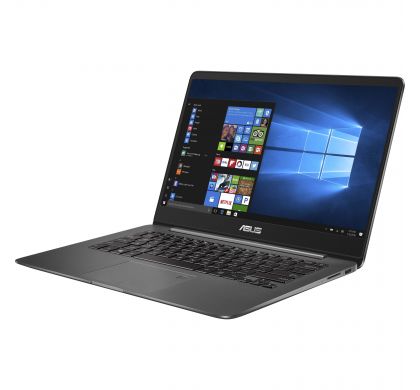 ASUS ZENBOOK UX430UN-GV060R 35.6 cm (14") LCD Notebook - Intel Core i7 (8th Gen) i7-8550U Quad-core (4 Core) 1.80 GHz - 16 GB LPDDR3 - 512 GB SSD - Windows 10 Pro 64-bit - 1920 x 1080 - Tru2Life - Quartz Grey