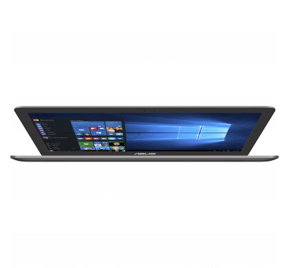 ASUS ZENBOOK UX510UX-DM285T 39.6 cm (15.6") LCD Ultrabook - Intel Core i7 (7th Gen) i7-7500U Dual-core (2 Core) 2.70 GHz - 16 GB DDR4 SDRAM - 256 GB SSD - Windows 10 Home 64-bit - 1920 x 1080 - Quartz Grey FrontMaximum