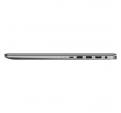 ASUS ZENBOOK UX510UX-DM285T 39.6 cm (15.6") LCD Ultrabook - Intel Core i7 (7th Gen) i7-7500U Dual-core (2 Core) 2.70 GHz - 16 GB DDR4 SDRAM - 256 GB SSD - Windows 10 Home 64-bit - 1920 x 1080 - Quartz Grey LeftMaximum