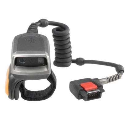 ZEBRA RS5000 Wearable Barcode Scanner - Cable Connectivity FrontMaximum