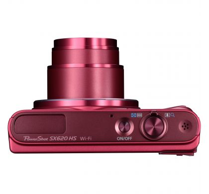 CANON PowerShot SX620 HS 20.2 Megapixel Compact Camera - Red TopMaximum