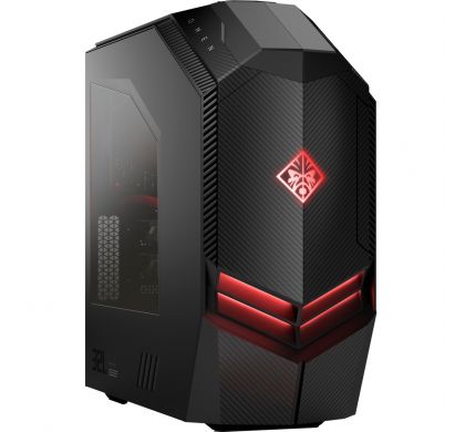 HP OMEN 880-000 880-073a VR Ready Gaming Desktop Computer - Intel Core i7 (7th Gen) i7-7700K 4.20 GHz - 16 GB DDR4 SDRAM - 2 TB HDD - 256 GB SSD - Windows 10 Home 64-bit - Tower - Black RightMaximum