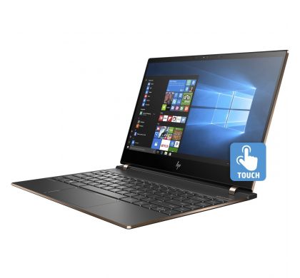 HP Spectre 13-af000 13-af023tu 33.8 cm (13.3") Touchscreen LCD Notebook - Intel Core i5 (8th Gen) i5-8250U Quad-core (4 Core) 1.60 GHz - 8 GB LPDDR3 - 1 TB SSD - Windows 10 Home 64-bit - 1920 x 1080 - In-plane Switching (IPS) Technology - Dark Ash