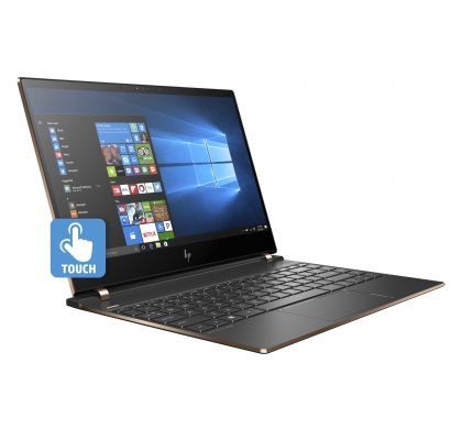 HP Spectre 13-af000 13-af023tu 33.8 cm (13.3") Touchscreen LCD Notebook - Intel Core i5 (8th Gen) i5-8250U Quad-core (4 Core) 1.60 GHz - 8 GB LPDDR3 - 1 TB SSD - Windows 10 Home 64-bit - 1920 x 1080 - In-plane Switching (IPS) Technology - Dark Ash RightMaximum
