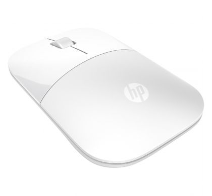 HP Z3700 Mouse - Blue LED - Wireless - 3 Button(s) - White