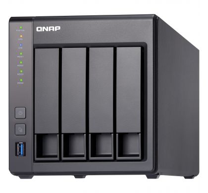 QNAP Turbo NAS TS-431X2 4 x Total Bays SAN/NAS Storage System - Tower