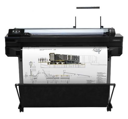 HP Designjet T520 Inkjet Large Format Printer - 914.40 mm (36") Print Width - Colour FrontMaximum