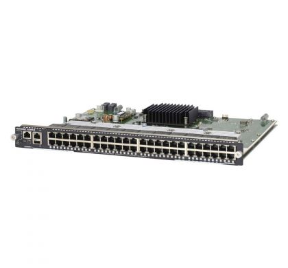 NETGEAR XCM8948 Service Module - 48 RJ-45 10/100/1000Base-T UPoE LAN, 1 RJ-45 10/100/1000Base-T Network RS-232 Management, 1 USB Management, 1 USB