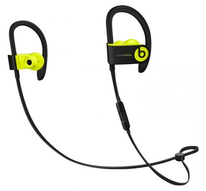 APPLE Beats by Dr. Dre Powerbeats3 Wireless Bluetooth Stereo Earset - Earbud, Over-the-ear, Behind-the-neck - In-ear - Shock Yellow
