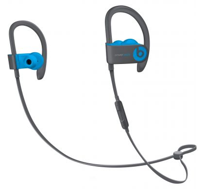 APPLE Beats by Dr. Dre Powerbeats3 Wireless Bluetooth Stereo Earset - Earbud, Over-the-ear, Behind-the-neck - In-ear - Flash Blue
