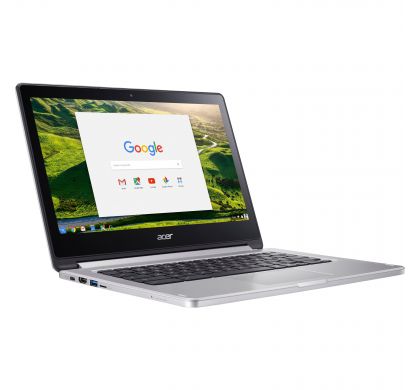 ACER CB5-312T-K5WH 33.8 cm (13.3") Touchscreen LCD Chromebook - MediaTek M8173C Quad-core (4 Core) 2.10 GHz - 4 GB LPDDR3 - 32 GB Flash Memory - Chrome OS - 1920 x 1080 - In-plane Switching (IPS) Technology