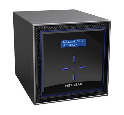 NETGEAR ReadyNAS RN424D6 4 x Total Bays SAN/NAS Storage System - Desktop RightMaximum