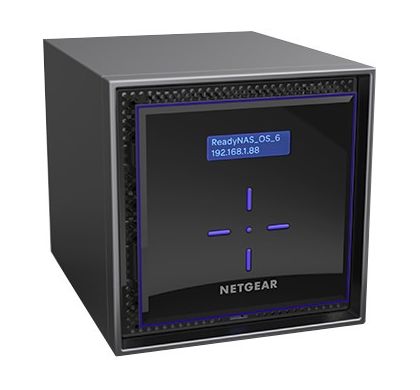 NETGEAR ReadyNAS RN424D4 4 x Total Bays SAN/NAS Storage System - Desktop RightMaximum