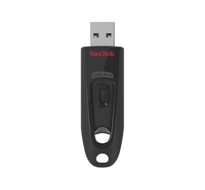 SANDISK 256 GB USB 3.0 Flash Drive - Black - 128-bit AES