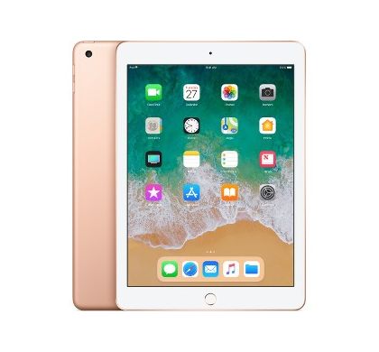 APPLE iPad Tablet - 24.6 cm (9.7") -  A10 Quad-core (4 Core) - 32 GB - iOS 11 - 2048 x 1536 - Retina Display, In-plane Switching (IPS) Technology - Gold