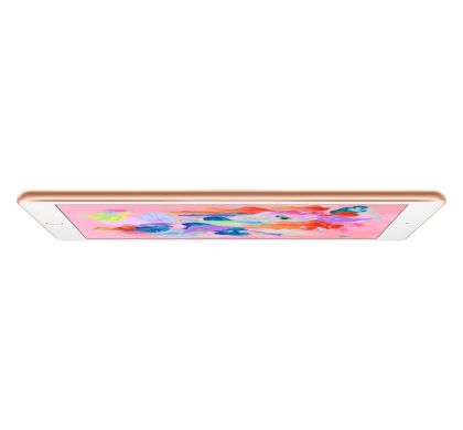 APPLE iPad Tablet - 24.6 cm (9.7") -  A10 Quad-core (4 Core) - 32 GB - iOS 11 - 2048 x 1536 - Retina Display, In-plane Switching (IPS) Technology - 4G - GSM, CDMA2000 Supported - Gold RightMaximum