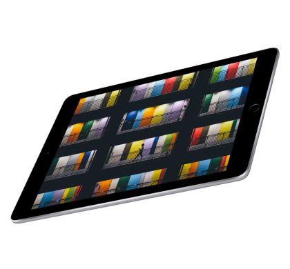 APPLE iPad Tablet - 24.6 cm (9.7") -  A10 Quad-core (4 Core) - 32 GB - iOS 11 - 2048 x 1536 - Retina Display, In-plane Switching (IPS) Technology - 4G - GSM, CDMA2000 Supported - Space Gray BottomMaximum