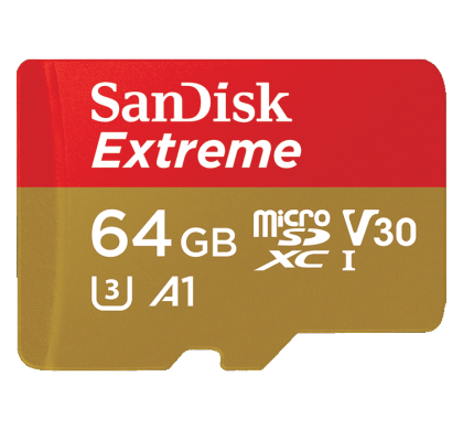 SANDISK Extreme 64 GB microSDXC