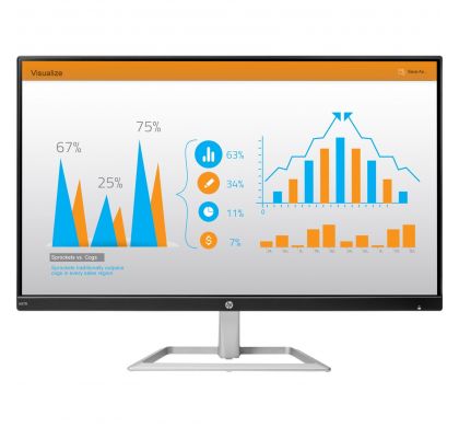 HP Business N270 68.6 cm (27") LED LCD Monitor - 16:9 - 5 ms FrontMaximum