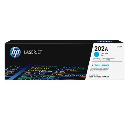 HP 202A Original Toner Cartridge - Cyan