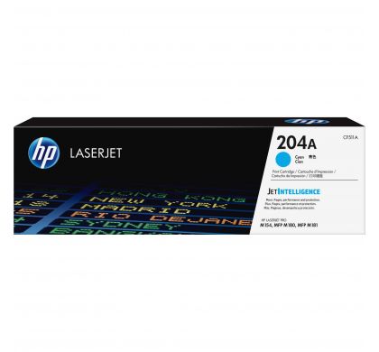 HP 204A Original Toner Cartridge - Cyan