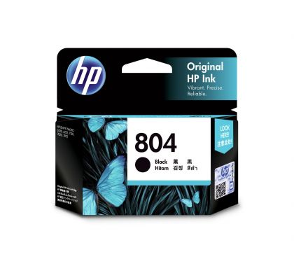 HP 804 Original Ink Cartridge - Black