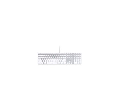 Apple MB110LL/B Keyboard - Cable Connectivity - Aluminium